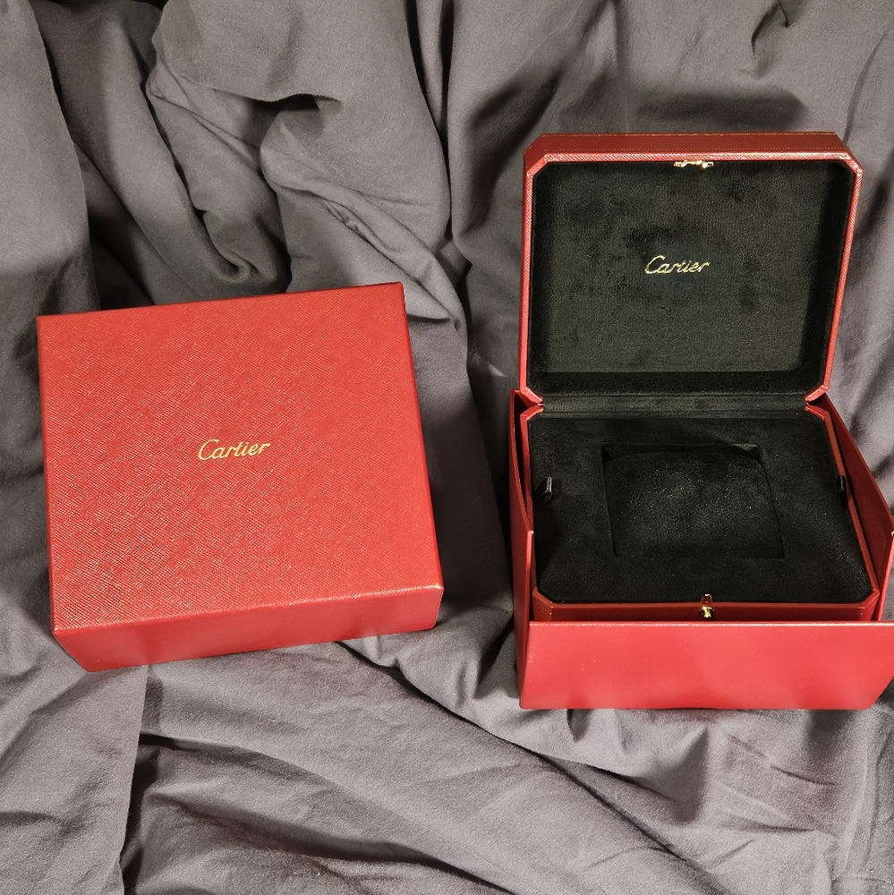 Original Cartier Box (Held Tank Musk watch).